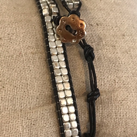 Stella & Dot Silver Nugget Wrap - Picture 4 of 4